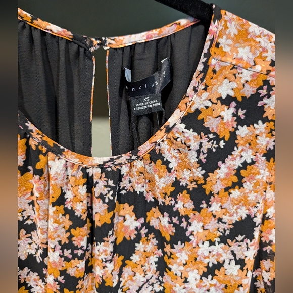 Floral Babydoll Dress - Picture 3 of 4